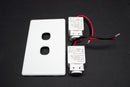 Sockets HEM USB 5VDC 2.4 Amp 1-4 Gang