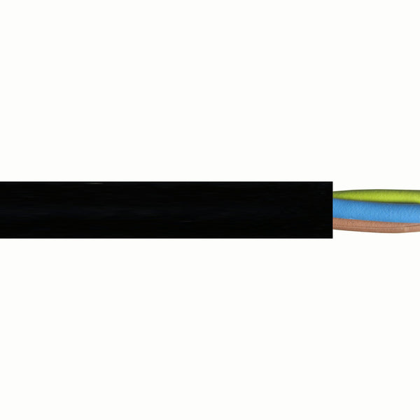 1.5mm 3 Core Rubber Flexible Cable-Cable-Eurotech NZ