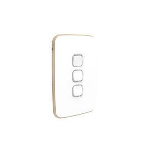 383C Switch Skin 3 Gang-Eurotech NZ
