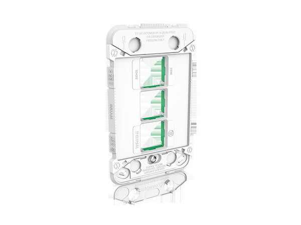 383G Grid Plate 3 Gang-Eurotech NZ