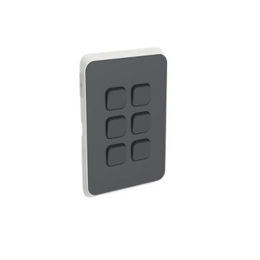 386C Switch Skin 6 Gang-Switchgear-Eurotech NZ