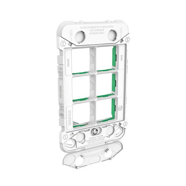 386G Grid Plate 6 Gang-Switchgear-Eurotech NZ