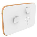 394X Single Power Point + Switch Skin