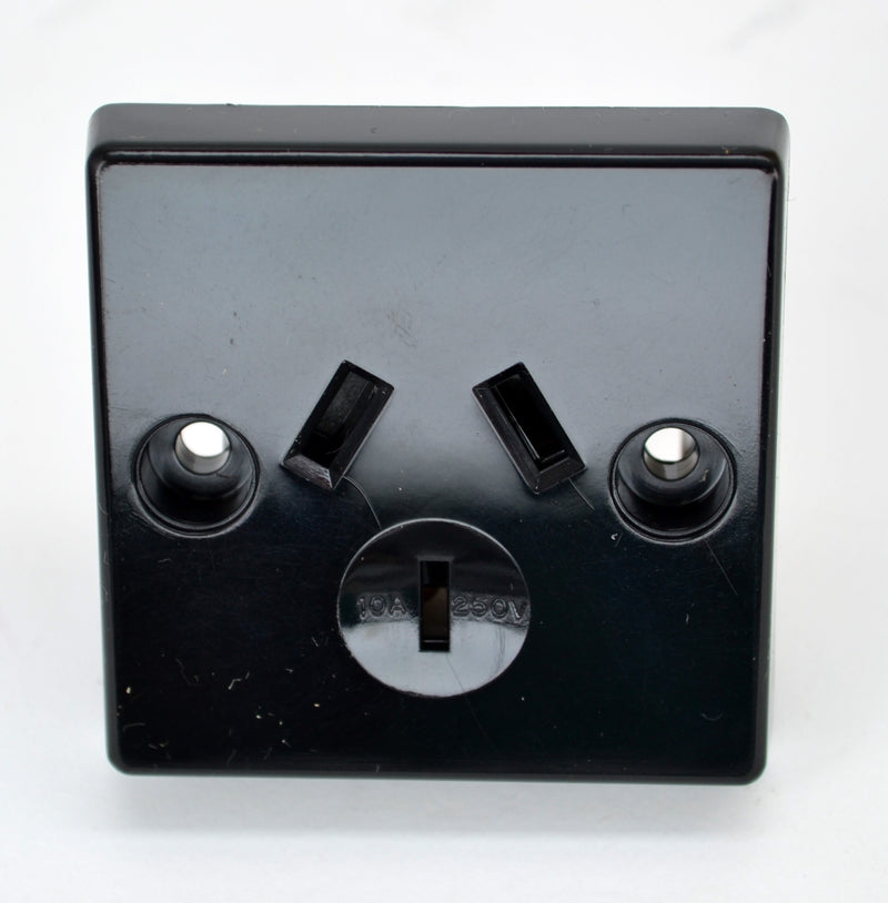 Socket PDL 10 Amp Square Recessed-Eurotech NZ