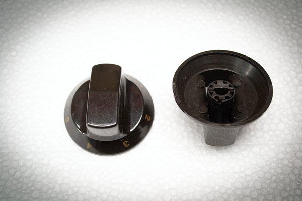 Knob Universal 6-Heat Control Black