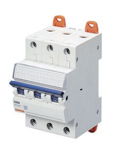 MCB Gewiss 3P 6kA-Switchboard-Eurotech NZ