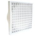 Grille Simx 150mm Rangehood Eggcrate Grille White