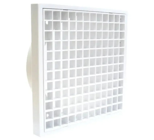 Grille Simx 150mm Rangehood Eggcrate Grille White