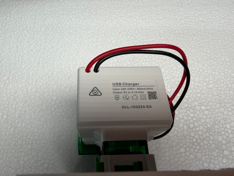 Usb Module Iconic PDL Iconic Double USB AC Wall Socket 3.1 Amp | Eurotech NZ