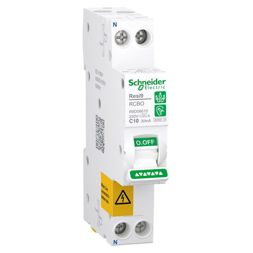 RCBO Schneider Resi9 Slim-Eurotech NZ