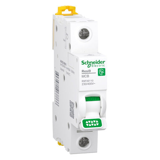 MCB Schneider 6-40 Amp 1P Resi9-Eurotech NZ