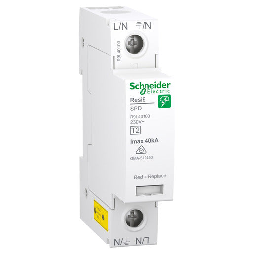 Surge Arrestor Schneider 1P 40kA-Eurotech NZ