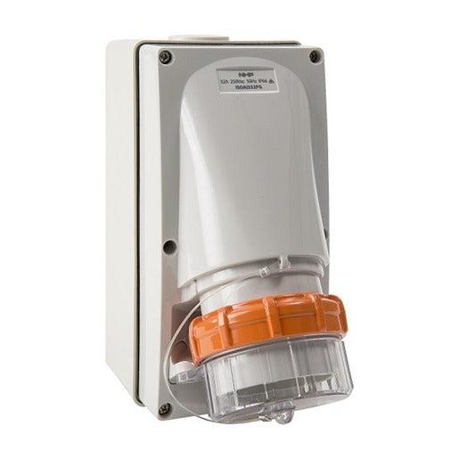 Appliance Inlet NHP 3 Pin 32 Amp-56 Series-Eurotech NZ