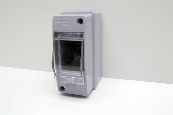 Enclosure 2 Way Surface IP65-Switchgear-Eurotech NZ