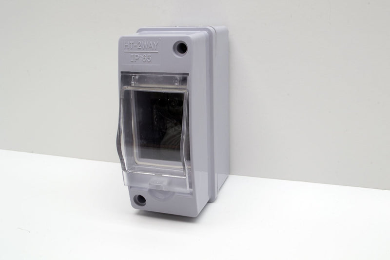 Enclosure 2 Way Surface IP65-Eurotech NZ