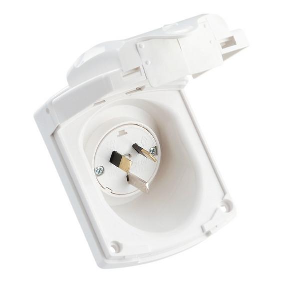 Inlet Clipsal 15 Amp Recessed-Eurotech NZ