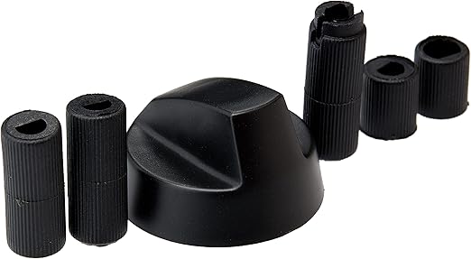 Knob Kit Oven Stove Cooktop Universal Black-Eurotech NZ