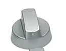 Knob Kit Oven Stove Cooktop Universal Silver