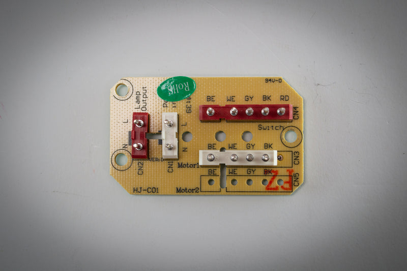 PCB Robinhood Rangehood PP52X Wiring Connect-Eurotech NZ