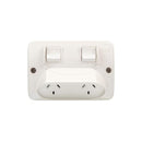 Power Point PDL Double 10 Amp Weatherproof