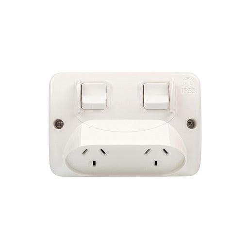 Power Point PDL Double 10 Amp Weatherproof-Eurotech NZ