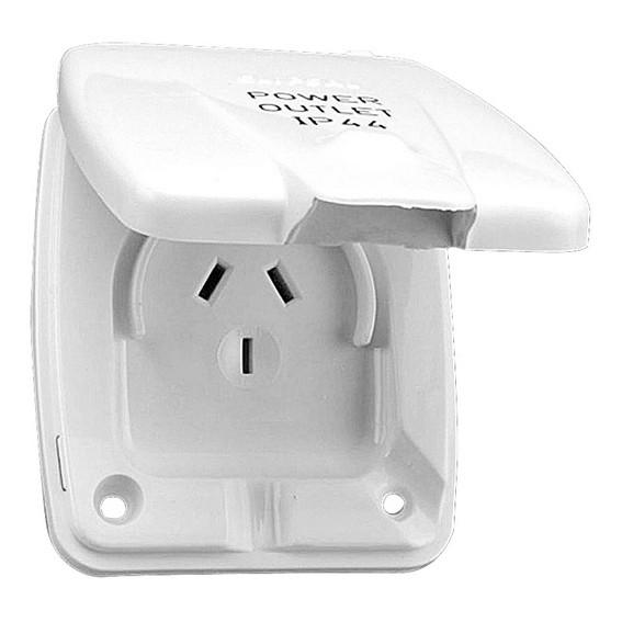 Socket Clipsal 10 Amp Auto-Switched Recessed IP34-Eurotech NZ