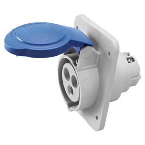Socket Gewiss 16 Amp Recessed IP44-Eurotech NZ