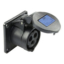 Socket PCE 16 Amp Recessed IP44 Black